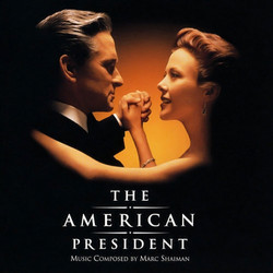The American President Soundtrack (Marc Shaiman) - CD cover