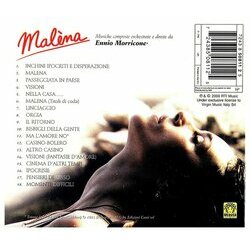 Malna Soundtrack (Ennio Morricone) - CD Achterzijde
