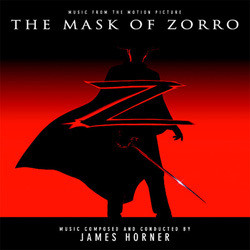 The Mask of Zorro Soundtrack (James Horner) - CD cover