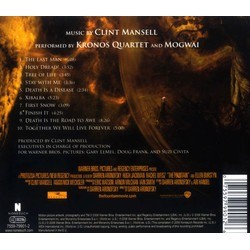 The Fountain Soundtrack (Clint Mansell) - CD Achterzijde