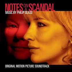 Notes on a Scandal Soundtrack (Philip Glass) - CD cover