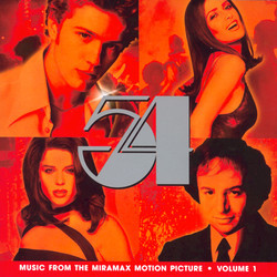54 Soundtrack (Various Artists) - CD cover