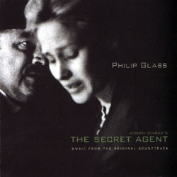 The Secret Agent Soundtrack (Philip Glass) - CD cover