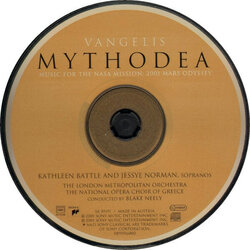 Mythodea Soundtrack ( Vangelis) - cd-inlay