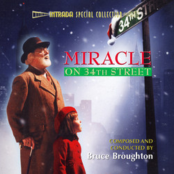 Miracle on 34th Street Soundtrack (Bruce Broughton) - CD cover