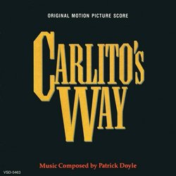 Carlito's Way Soundtrack (Patrick Doyle) - CD cover