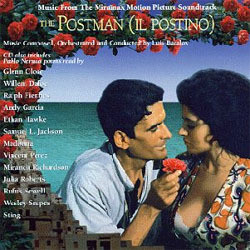 The Postman Soundtrack (Various Artists, Luis Bacalov) - CD cover