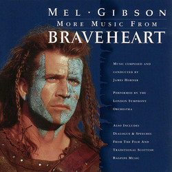 More Music From Braveheart Soundtrack (James Horner) - CD cover