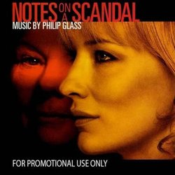 Notes on a Scandal Soundtrack (Philip Glass) - CD cover