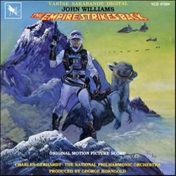 The Empire Strikes Back Soundtrack (John Williams) - CD cover