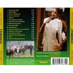 Durango Soundtrack (Mark McKenzie) - CD Achterzijde