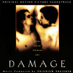 Damage Soundtrack (Zbigniew Preisner) - CD cover
