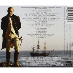 Master and Commander: The Far Side of the World Soundtrack (Iva Davies, Christopher Gordon, Richard Tognetti) - CD Achterzijde