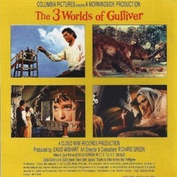The 3 Worlds of Gulliver Soundtrack (Bernard Herrmann) - CD Achterzijde