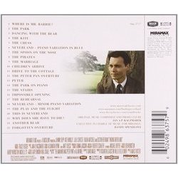 Finding Neverland Soundtrack (Jan A.P. Kaczmarek) - CD Achterzijde