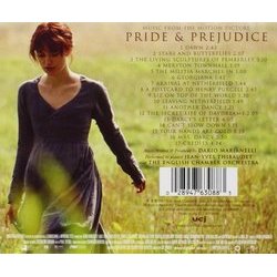 Pride & Prejudice Soundtrack (Dario Marianelli) - CD Achterzijde